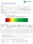 New Patient Information PowerPoint PPT Presentation