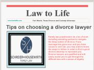 Tips on choosing a divorce lawyer