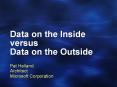 Data on the Inside versus Data on the Outside PowerPoint PPT Presentation