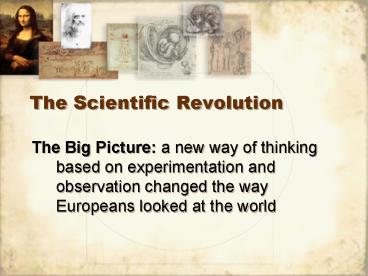The Scientific Revolution