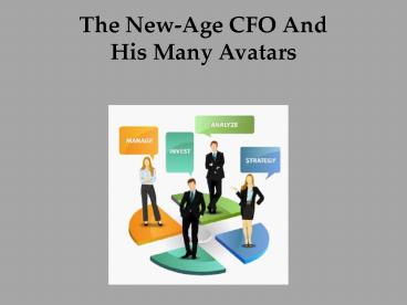 The New-Age CFO And His Many Avatars