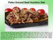 Benefits of Healthy Paleo Ground Beef
