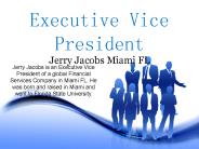 Jerry Jacobs Miami FL_Executive Vice President