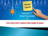 Top Strategy Consulting Firms in India