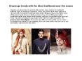 Grooms go trendy with the latest traditional wear this season PowerPoint PPT Presentation