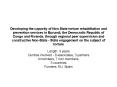 Developing the capacity of Non State torture rehabilitation and prevention services in Burundi, the Democratic Republic of Congo and Rwanda, through regional peer supervision and constructive Non-State - State engagement on the subject of torture PowerPoint PPT Presentation