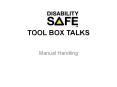 TOOL%20BOX%20TALKS PowerPoint PPT Presentation