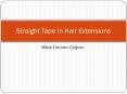 Straight Tape In Hair Extensions - Abhair Online Coupons