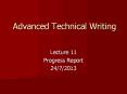 Advanced%20Technical%20Writing PowerPoint PPT Presentation