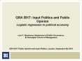 GRA 5917: Input Politics and Public Opinion PowerPoint PPT Presentation