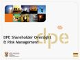DPE Shareholder Oversight PowerPoint PPT Presentation