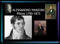 ALESSANDRO MANZONI Milano 1785-1873 PowerPoint PPT Presentation