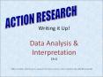 Writing it Up! Data Analysis PowerPoint PPT Presentation