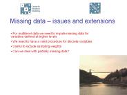 Missing data 