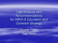 Gap Analysis and Recommendations for WRIA 8 Education and Outreach Strategy PowerPoint PPT Presentation