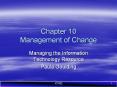 Chapter 10 Management of Change PowerPoint PPT Presentation