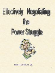 Effectively  Negotiating