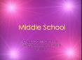Middle School PowerPoint PPT Presentation