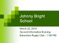 Johnny Bright School PowerPoint PPT Presentation