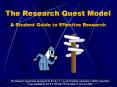 The Research Quest Model PowerPoint PPT Presentation