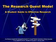 The Research Quest Model