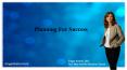 Planning For Success PowerPoint PPT Presentation