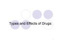 Types and Effects of Drugs: PowerPoint PPT Presentation
