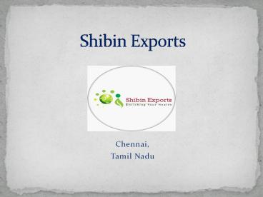 Spirulina Powder Exports