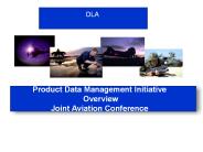 Product Data Management Initiative Overview Joint Aviation Conference