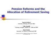 Pension Reforms and the Allocation of Retirement Saving