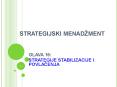 STRATEGIJSKI MENAD PowerPoint PPT Presentation