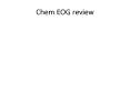 Chem EOG review PowerPoint PPT Presentation