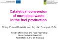 Catalytical conversion of municipal waste in the fuel production PowerPoint PPT Presentation