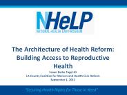 The%20Architecture%20of%20Health%20Reform: