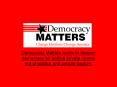 Democracy Matters works to deepen democracy by getting private money out of politics and people back in. PowerPoint PPT Presentation