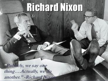 Richard Nixon
