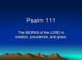 Psalm%20111 PowerPoint PPT Presentation