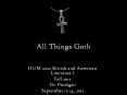 All Things Goth PowerPoint PPT Presentation