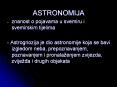 ASTRONOMIJA PowerPoint PPT Presentation
