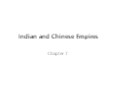 Indian and Chinese Empires PowerPoint PPT Presentation