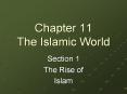 Chapter 11 The Islamic World PowerPoint PPT Presentation