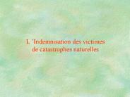 Indemnisation des CAT NAT