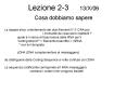 Lezione 2-3   13/X/06 PowerPoint PPT Presentation