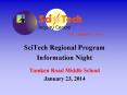 SciTech Regional Program PowerPoint PPT Presentation