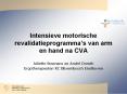 Intensieve motorische revalidatieprogramma PowerPoint PPT Presentation