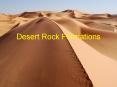 Desert Rock Formations PowerPoint PPT Presentation