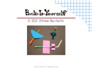 X-103 Straw Rockets