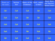 Blank Jeopardy