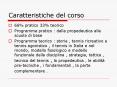 Caratteristiche del corso PowerPoint PPT Presentation