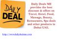 Discount on Daily Deals by Popular Deals Provider in UAE